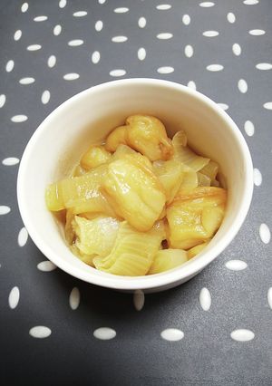 無水で無駄なし！お麩と玉葱のトロトロ煮-レシピのメイン写真