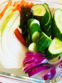 【覚書】米研ぎ汁で漬物-レシピのメイン写真