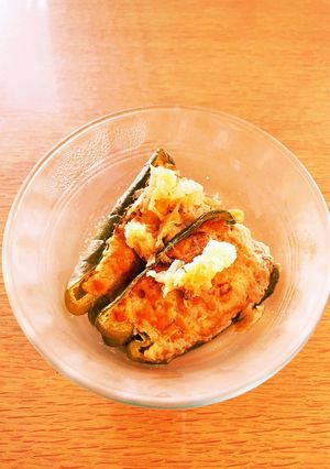ピーマンの肉詰め-レシピのメイン写真