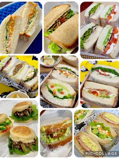 パンも具材もあるものサンド〜お弁当にも-レシピのメイン写真
