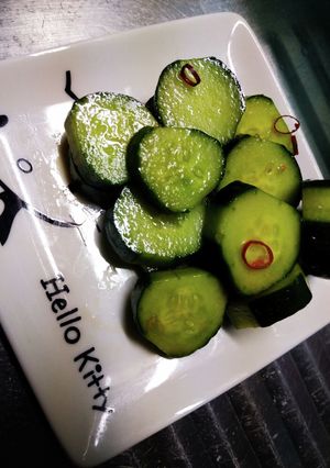 パンチ効いてるきゅうりの漬物-レシピのメイン写真