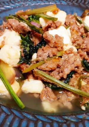 10分！簡単カブの葉の炒め物-レシピのメイン写真