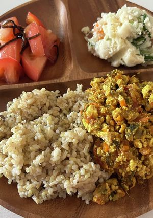 豆腐の精進キーマカレー〜疲労回復に-レシピのメイン写真