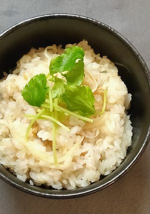 もちもち抗菌新しょうがご飯-レシピのメイン写真