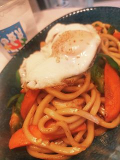 焼肉のタレうどん-レシピのメイン写真