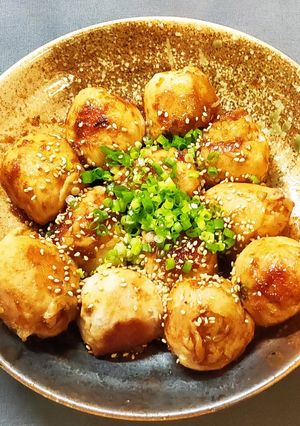 コストコしゃぶしゃぶ肉の肉巻きおにぎり-レシピのメイン写真