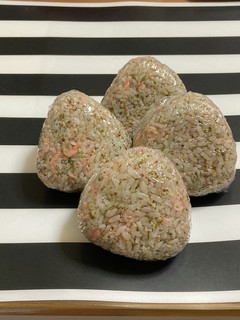 干しエビ・ゴマの炊込みご飯 鶏がら青のり-レシピのメイン写真