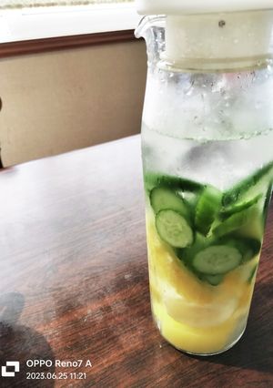 胡瓜と檸檬デトックスウォーター-レシピのメイン写真