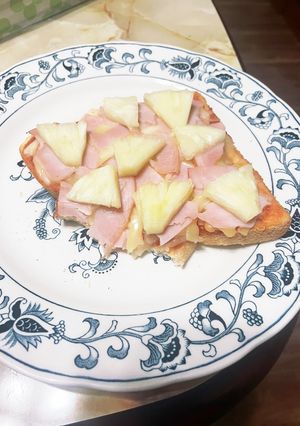 コンビニの材料でピザトースト!-レシピのメイン写真