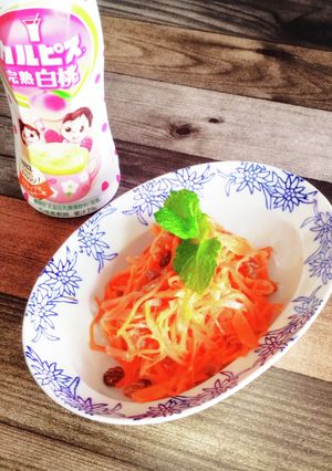 幼児大好きなカルピスマヨキャロットサラダ-レシピのメイン写真