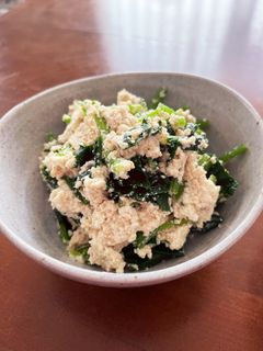 お豆腐多め♪我が家の白和え-レシピのメイン写真