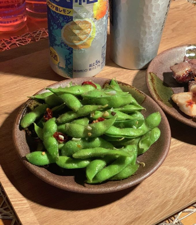 ガーリックピリ辛！だたちゃ豆✨ by katanobu 【クックパッド】 簡単