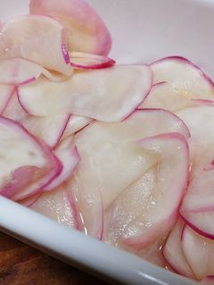 簡単!赤カブの甘酢漬け!-レシピのメイン写真