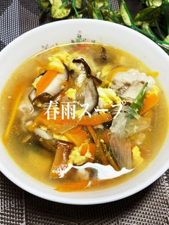 鶏団子入り春雨スープ-レシピのメイン写真
