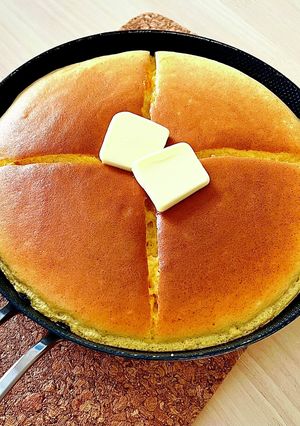 超簡単!ふわふわパンケーキ!!-レシピのメイン写真