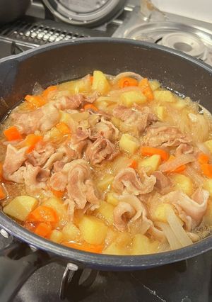 給食の美味しい肉じゃが 管理栄養士まゆみ-レシピのメイン写真