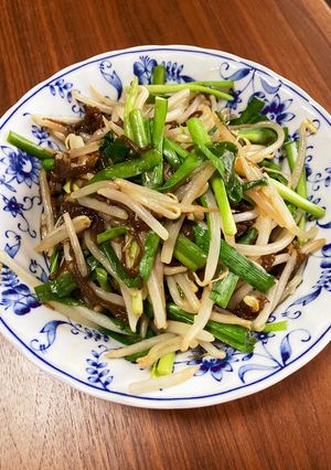 もずくの炒めもの-レシピのメイン写真