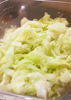 時短茹でキャベツ！-レシピのメイン写真