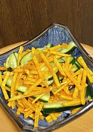 無限・ズッキーニのカラムーチョ和え-レシピのメイン写真