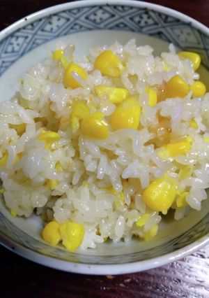 トウモロコシごはん-レシピのメイン写真