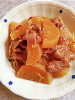 大根と豚肉のこってり煮。-レシピのメイン写真