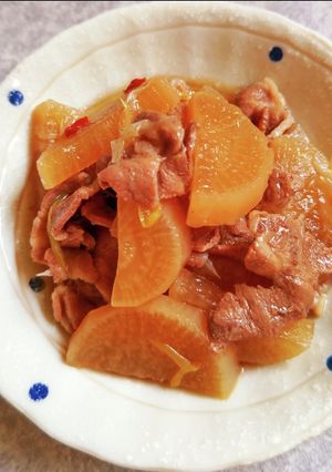 大根と豚肉のこってり煮。-レシピのメイン写真