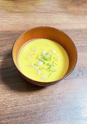 かぼちゃのポタージュ-レシピのメイン写真