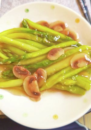 アスパラガスのだし煮-レシピのメイン写真