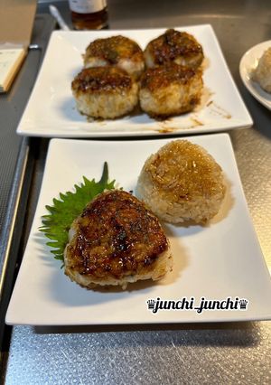 ♡甘味噌＆だし醤油♡2種の焼きおにぎり♡-レシピのメイン写真