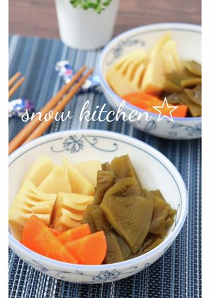 ほっこり春の味♪若竹煮-レシピのメイン写真