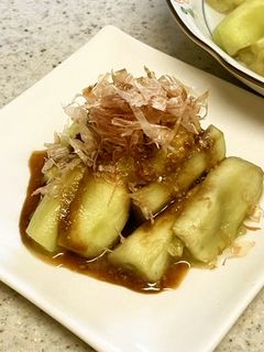蒸しなすの香味だれ-レシピのメイン写真
