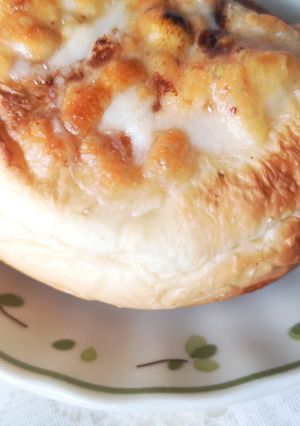 あんパン美味しくアレンジ♪あんバタチーズ-レシピのメイン写真
