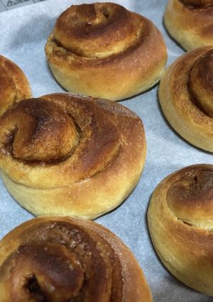 甘さ控えめ　私の手ごねシナモンロール-レシピのメイン写真