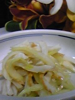 ちくわとセロリの和え物-レシピのメイン写真