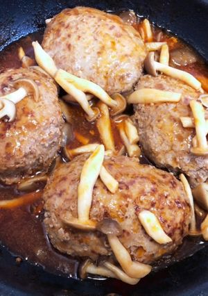 煮込みハンバーグソースの備忘録-レシピのメイン写真