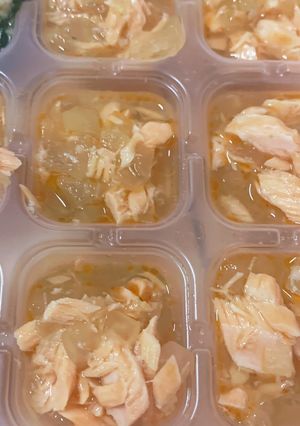 離乳食完了期　鮭と大根の煮物-レシピのメイン写真
