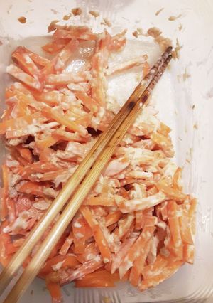 人参とツナの味噌マヨサラダ-レシピのメイン写真