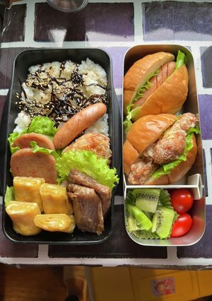 #旦那弁当#高校生男子弁当r5、6/26-レシピのメイン写真