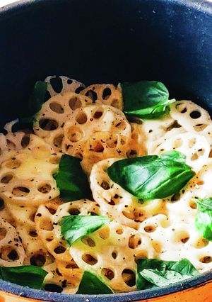 レンコンのガリオリイタリアンチーズ★弁当-レシピのメイン写真