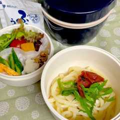 A picture of 夏に嬉しい♪カフェ弁で冷たい麺弁当♫.