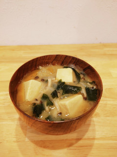 こうや豆腐でかんたん味噌汁-レシピのメイン写真