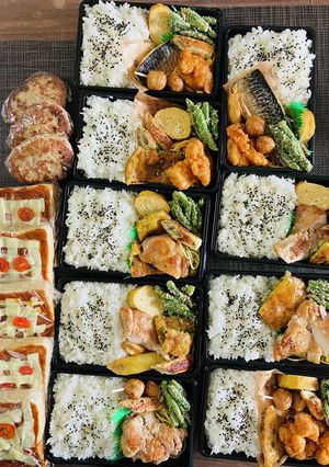 仕送り弁当　冷凍弁当①-レシピのメイン写真