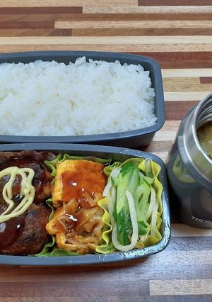 高校生男子お弁当23年6月26日-レシピのメイン写真