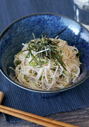 【和えるだけ】ごま油香る!明太子そうめん-レシピのメイン写真