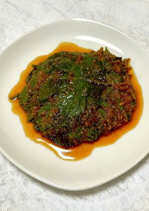 簡単・青じその葉のピリッと漬け-レシピのメイン写真