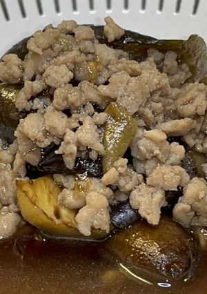 なすのそぼろ煮-レシピのメイン写真