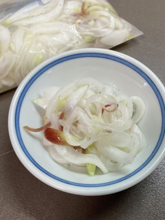 新玉ねぎと茗荷の酢の物-レシピのメイン写真