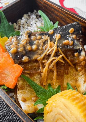 65℃ さばの味噌煮弁当：ふっくら味しみ-レシピのメイン写真