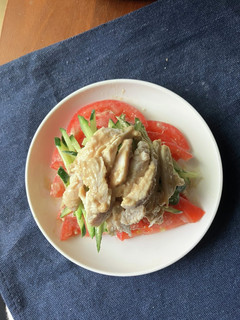 レンジで簡単 棒棒鶏-レシピのメイン写真