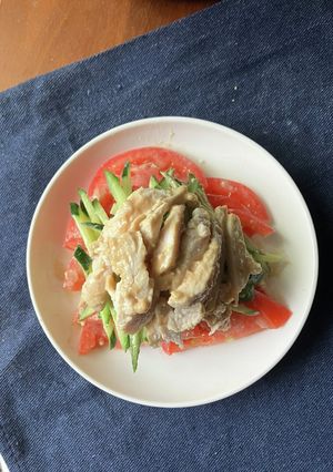 レンジで簡単　棒棒鶏-レシピのメイン写真
